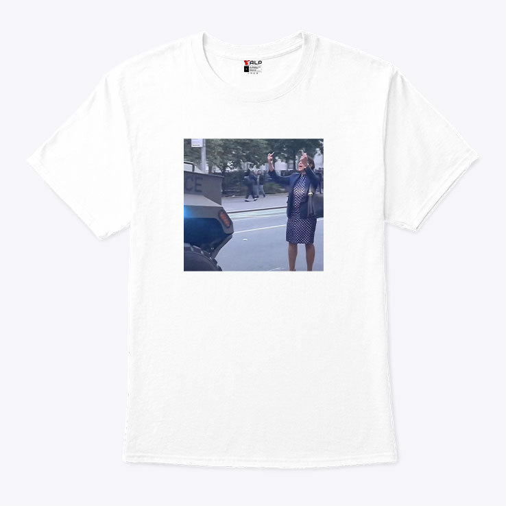 Polka Dot Dress Baddie Against ICE T Shirt
