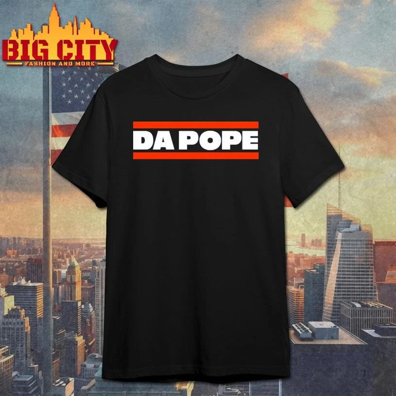 Pope Leo XIV Chicago Football Da Pope Graphic Shirt