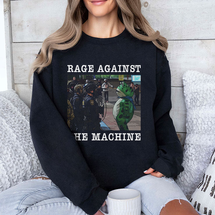 Portland Frog Protest Rage Against The Machine Shirt