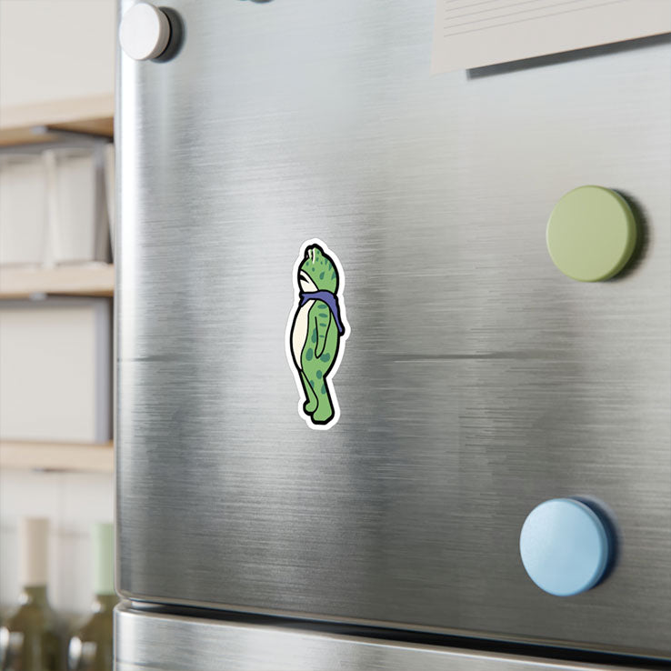 Portland Frog Protester Sticker