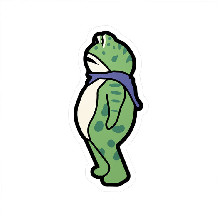 Portland Frog Protester Sticker