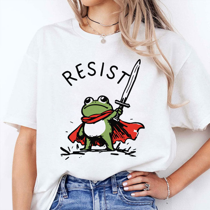 Portland Frog Resist Anti ICE T Shirt