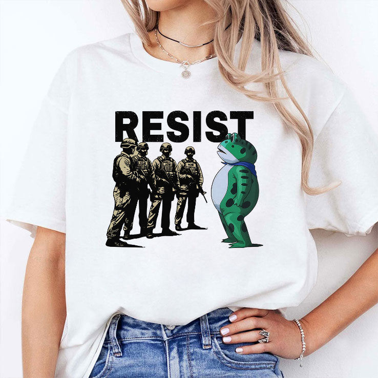 Portland Frog Resist T Shirt