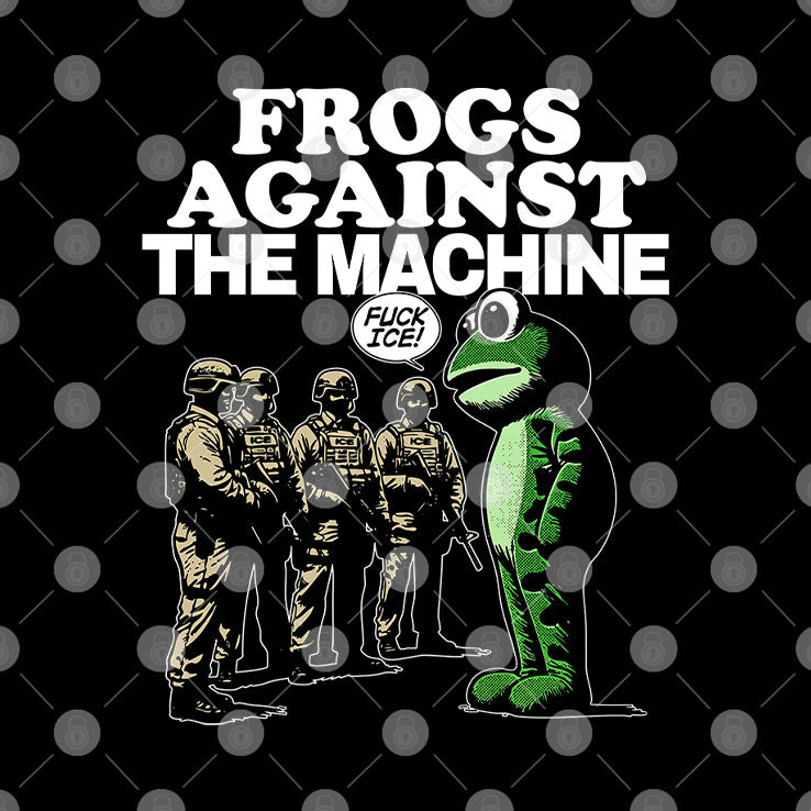 Portland Frogs Against The Machine T Shirt