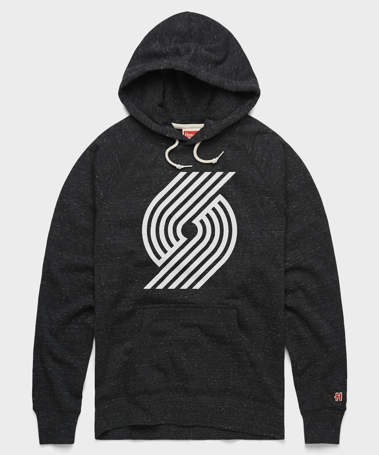 Portland Trail Blazers Blacktop Logo Hoodie