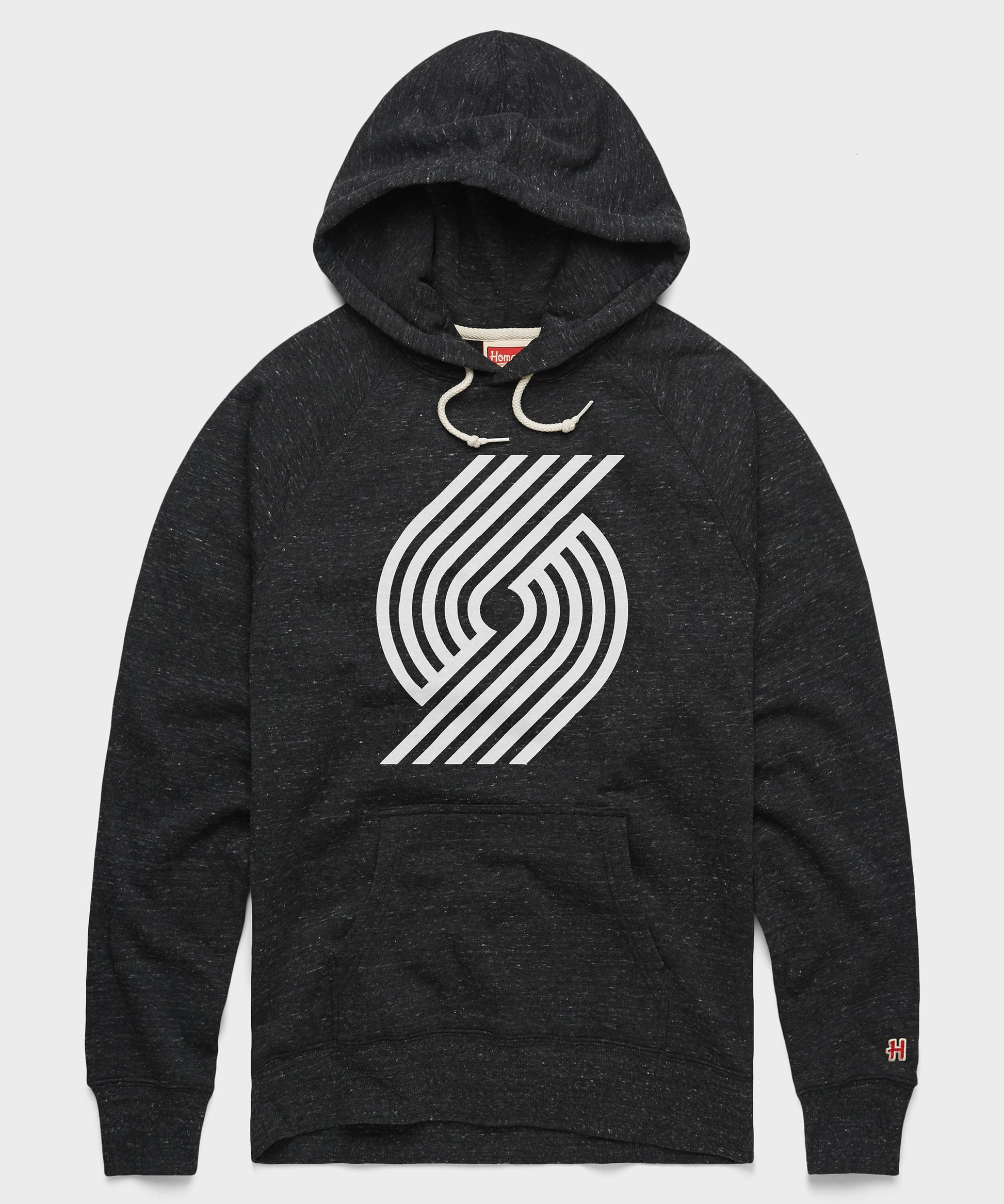 Portland Trail Blazers Blacktop Logo Hoodie