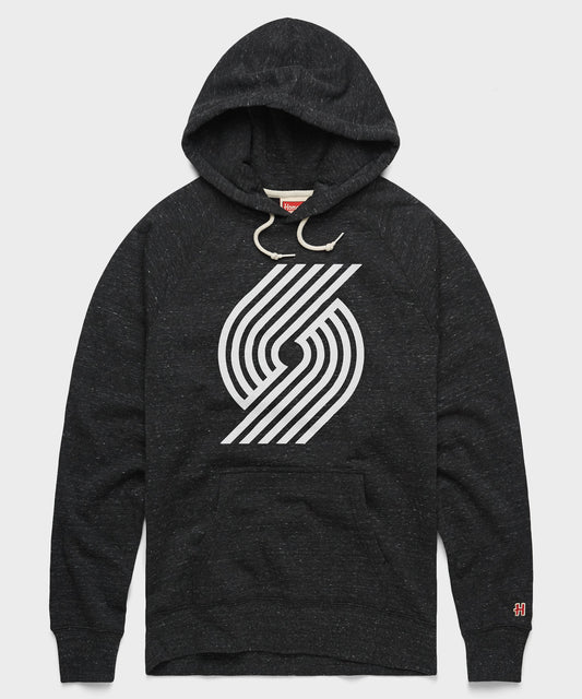 Portland Trail Blazers Blacktop Logo Hoodie