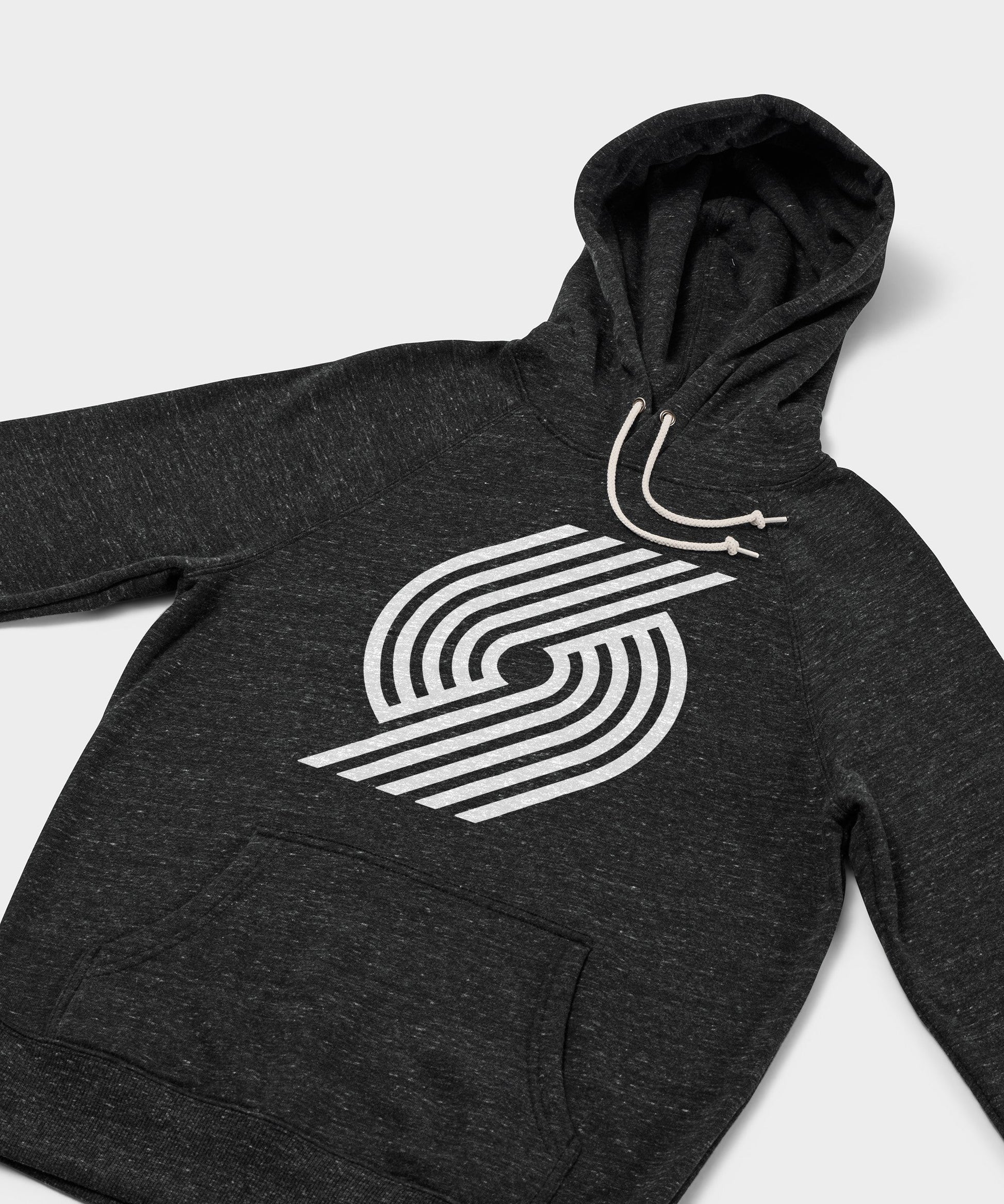Portland Trail Blazers Blacktop Logo Hoodie