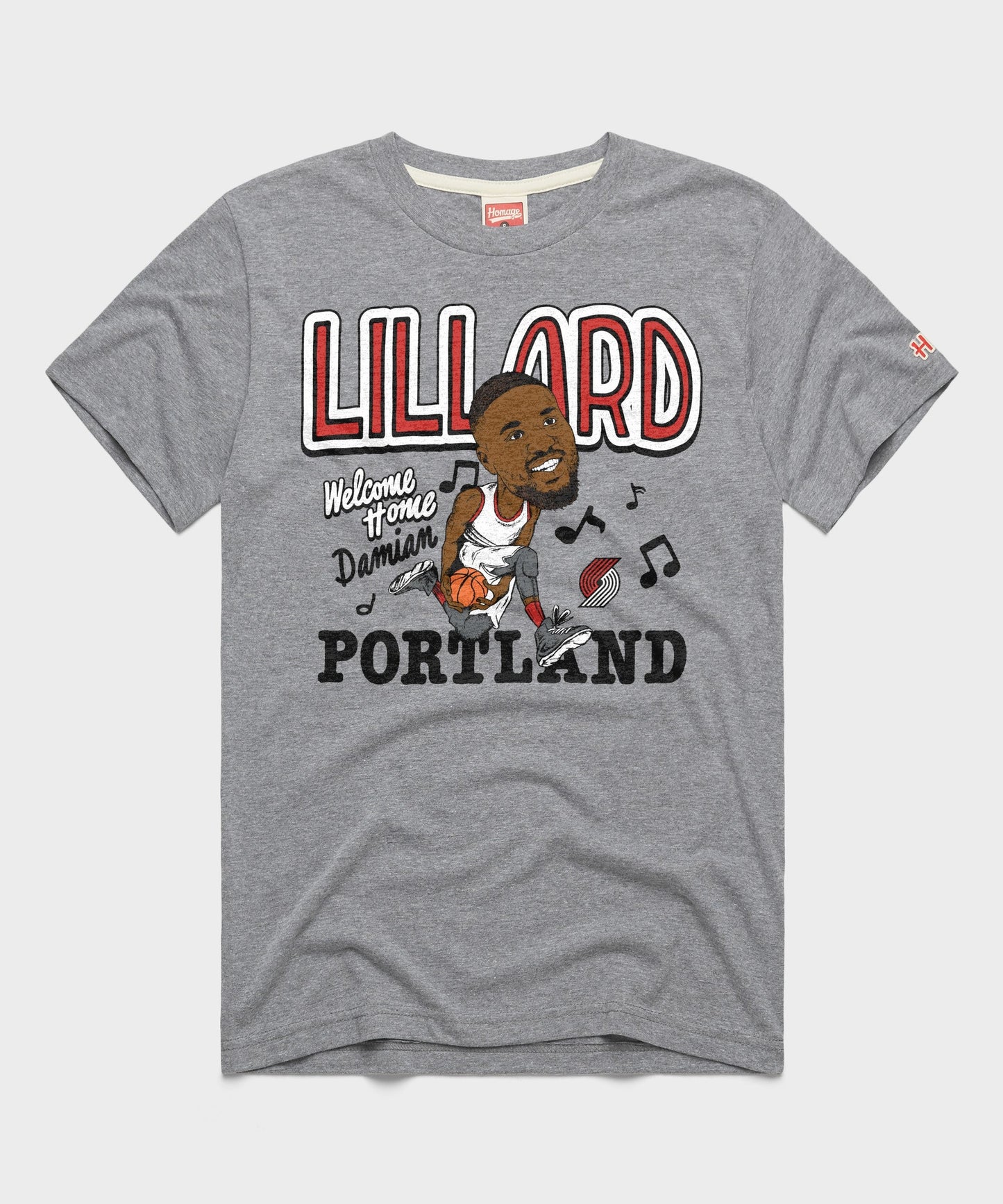 Portland Trail Blazers Damian Lillard Welcome Home