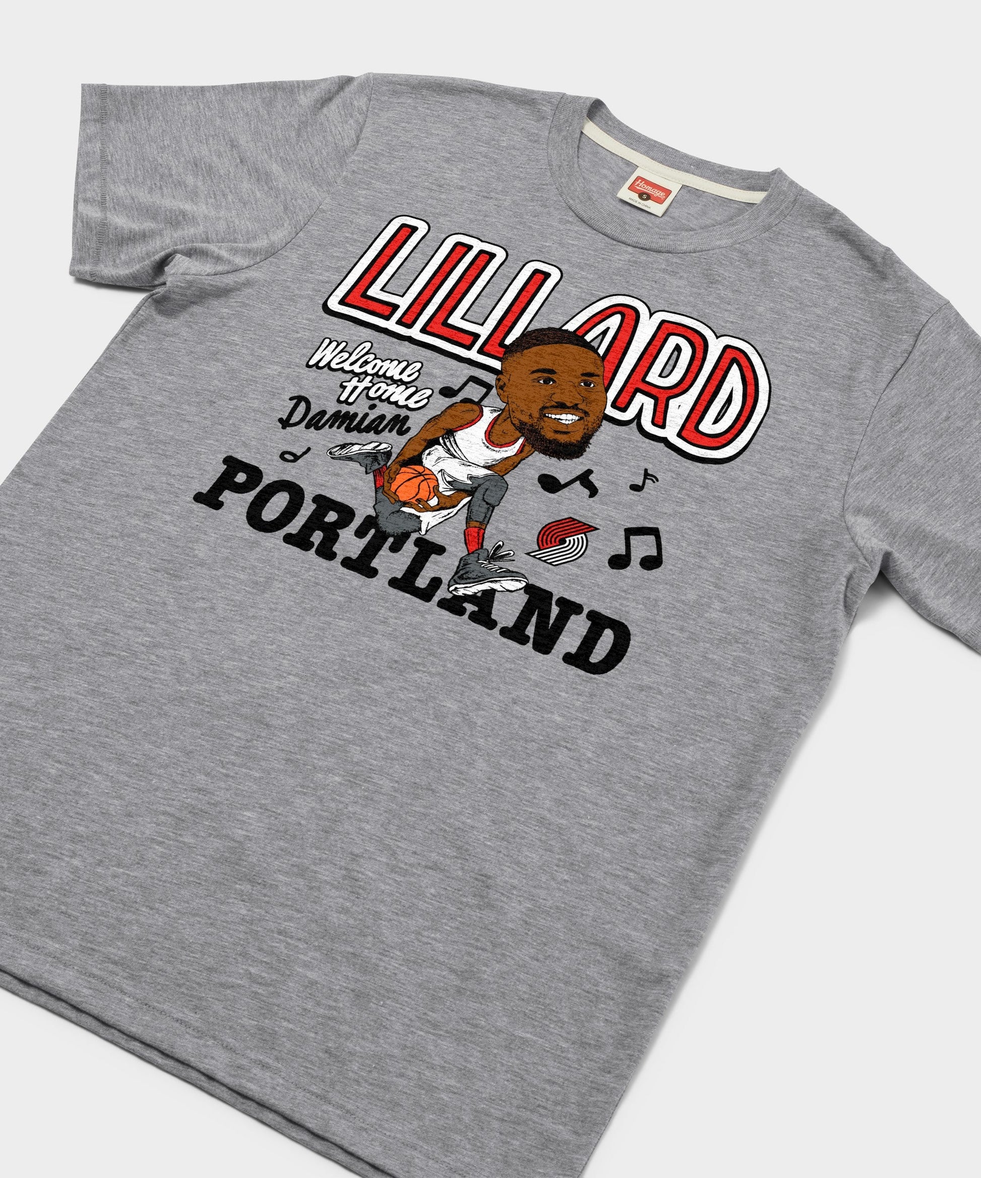 Portland Trail Blazers Damian Lillard Welcome Home