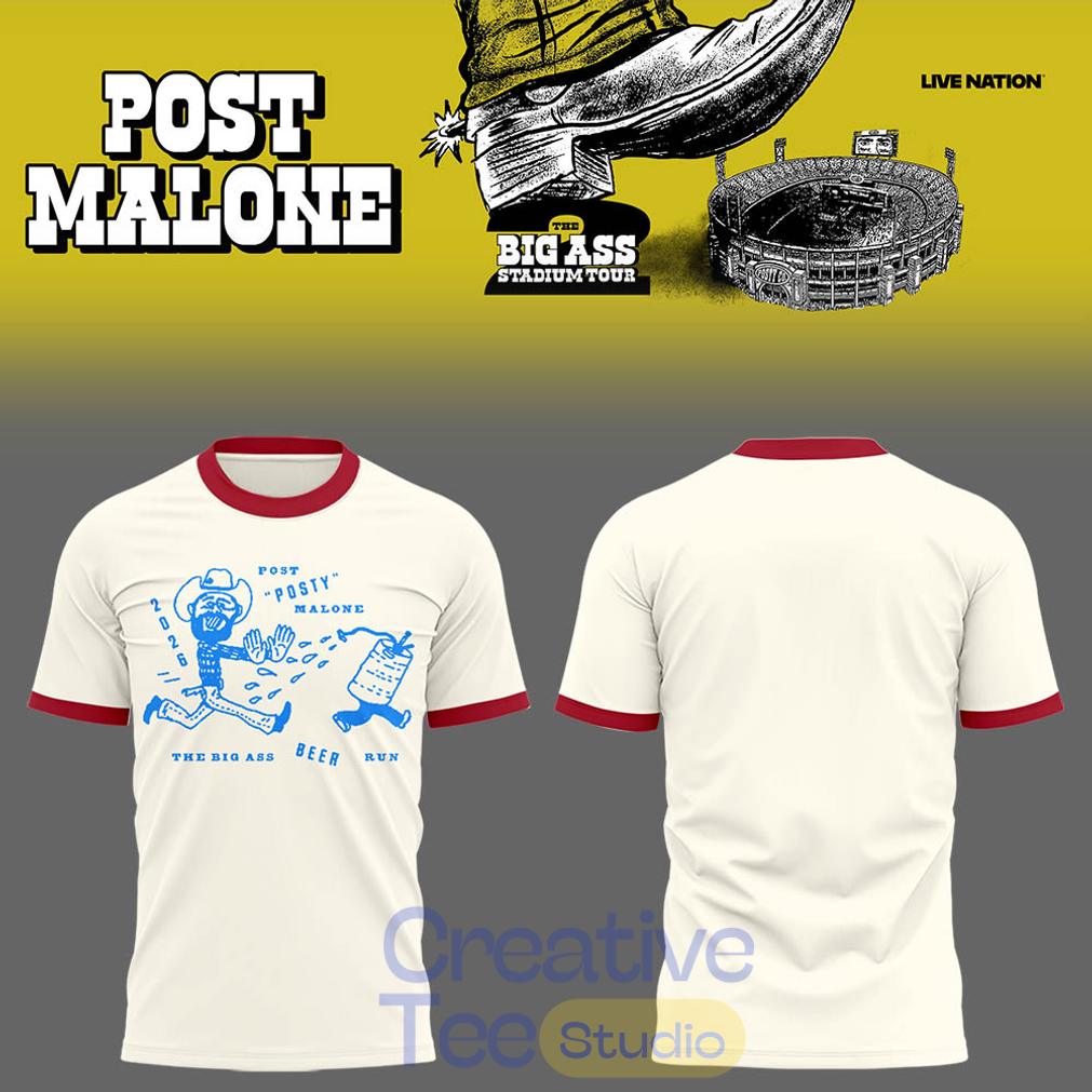 Post Malone The BIG ASS Stadium Tour 2026 Shirt