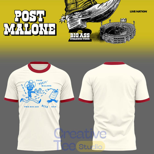 Post Malone The BIG ASS Stadium Tour 2026 Shirt