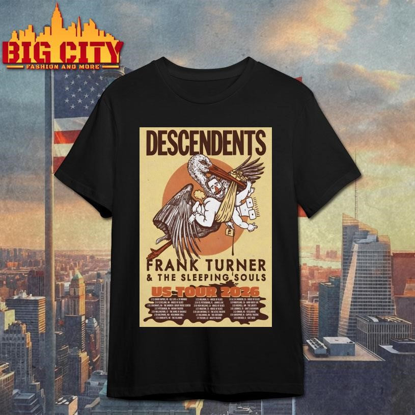 Poster Descendents US Tour 2026 Shirt
