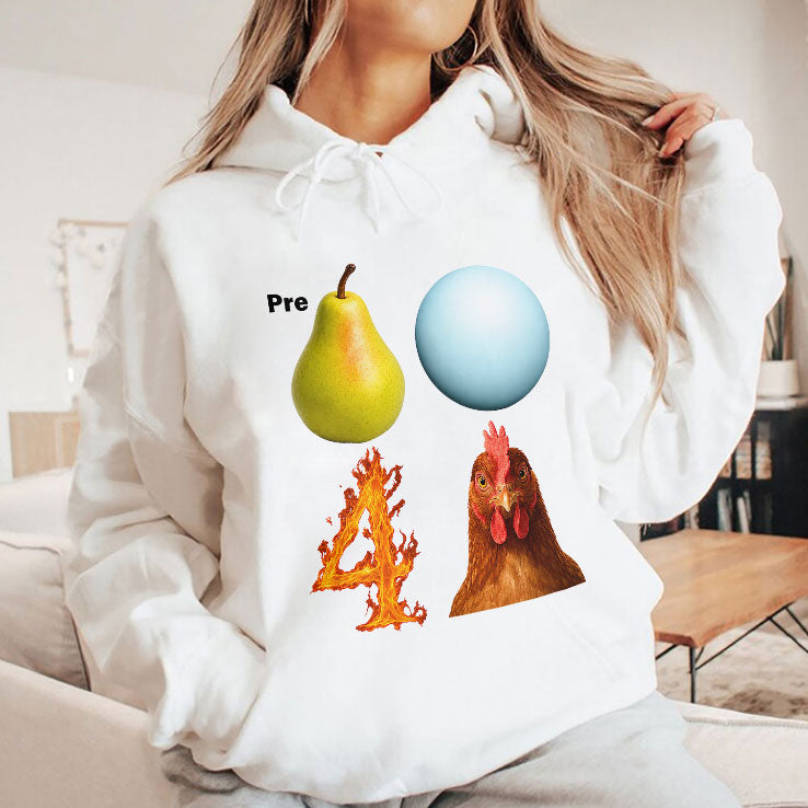 Pre Pear Blue Planet Fire Four Chicken Parody T Shirt