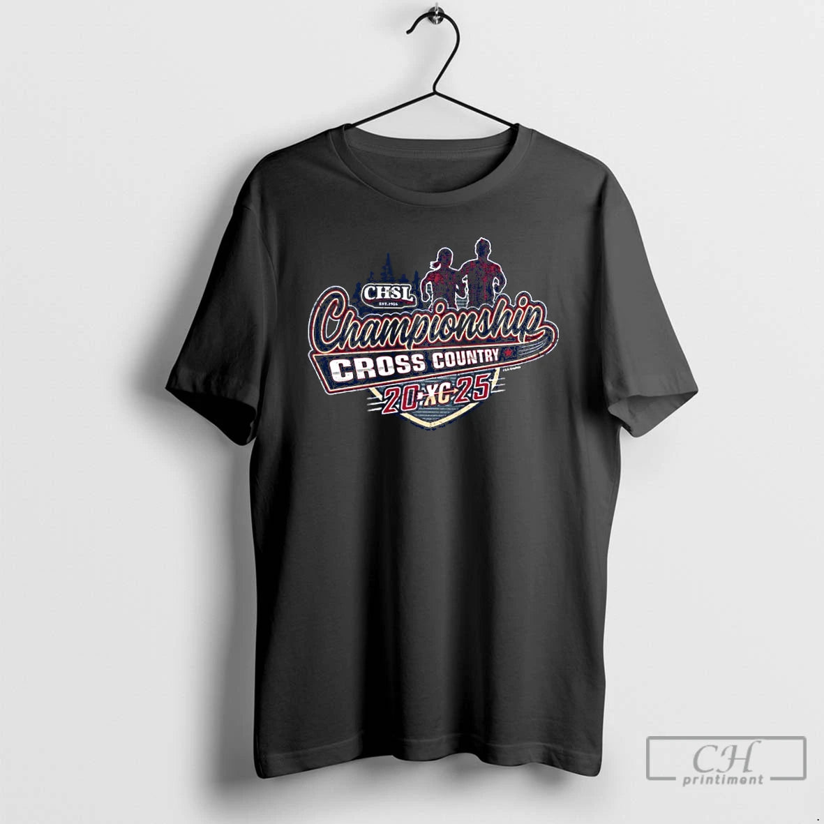 Premium 2025 Chsl Cross Country Championship T Shirts - clothing by TeeHivey.com