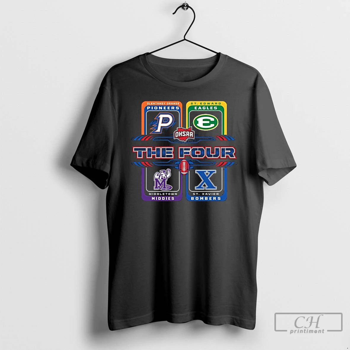 Premium 2025 Ohsaa Football Division 1 The Four - clothing by TeeHivey.com
