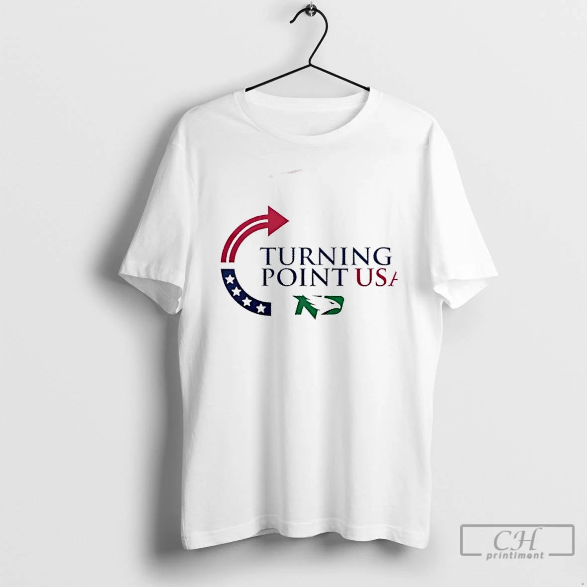 Premium 2025 Turning Point Usa Charlie Kirk X North Dakota 2 Sided T Shirts - clothing by TeeHivey.com
