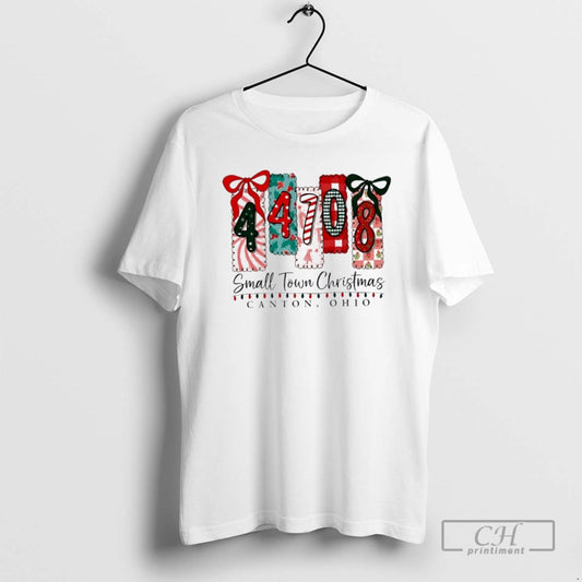 Premium 44708 Small Town Christmas Canton Ohio Shirt Sweater - clothing by TeeHivey.com
