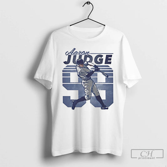 Premium Aaron Judge 99 New York Yankees Player Swing Cartoon Retro - clothing by TeeHivey.com