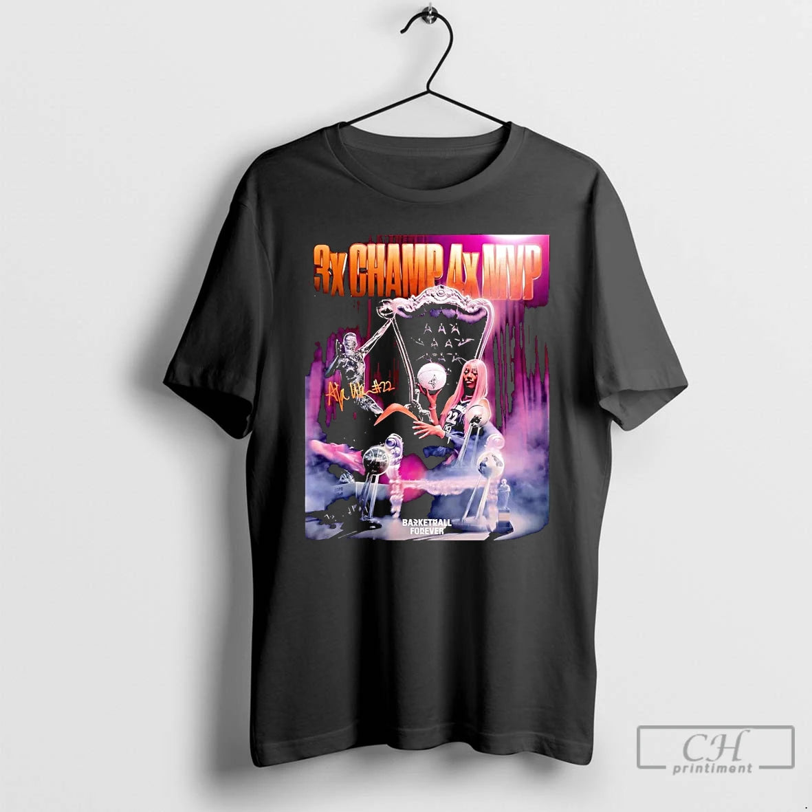 Premium Aja Wilson 3x Champions 4x Mvp T Shirts - clothing by TeeHivey.com