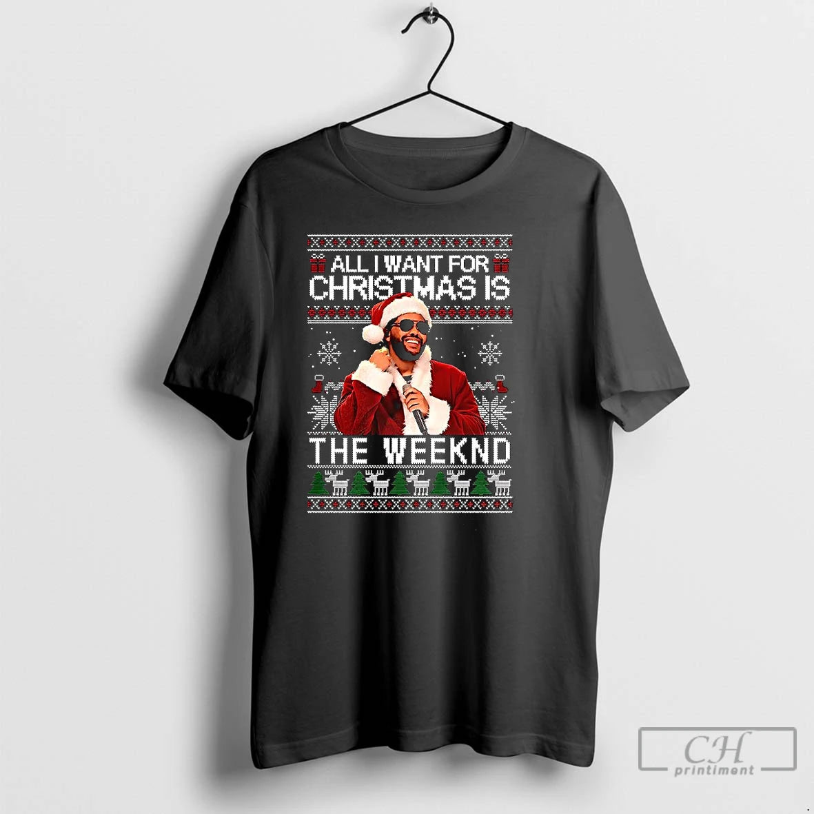 Premium All I Want For Christmas Is The Weeknd Ugly - clothing by TeeHivey.com