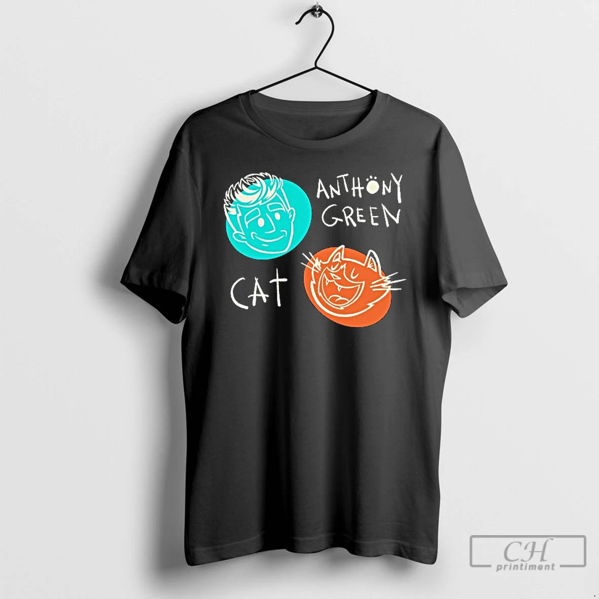 Premium Anthony Green And His Cat T Shirts - clothing by TeeHivey.com