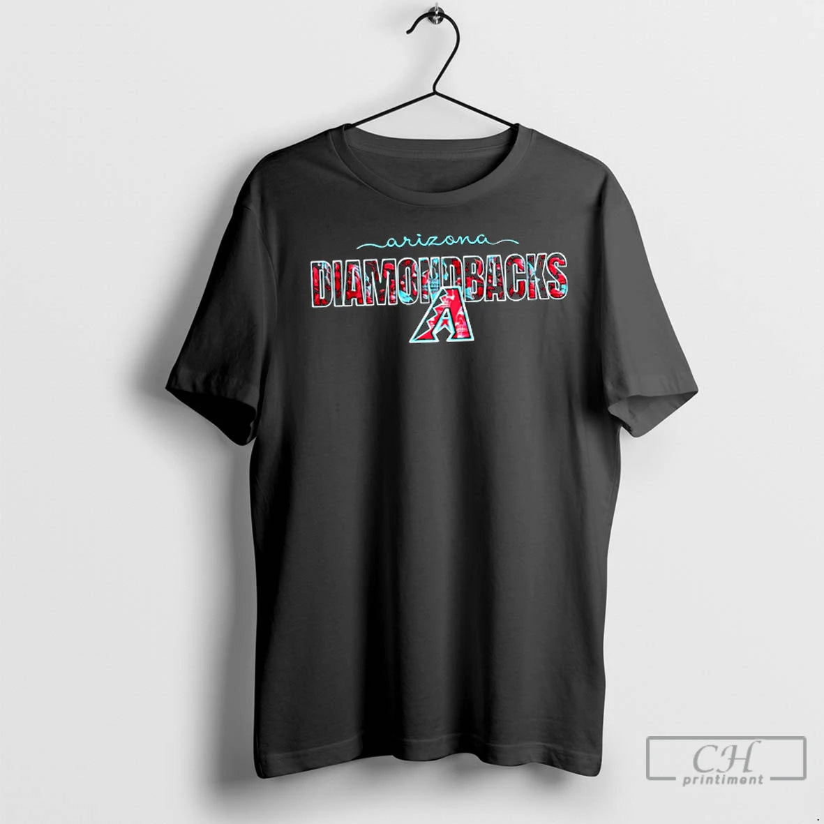 Premium Arizona Diamondbacks Floral Graphic Baseball