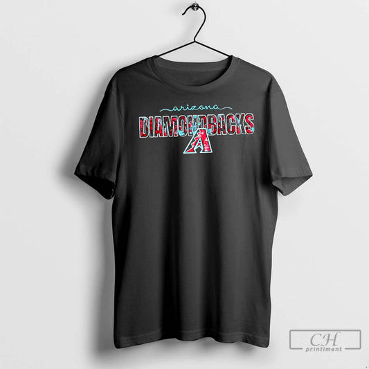 Premium Arizona Diamondbacks Floral Graphic Baseball