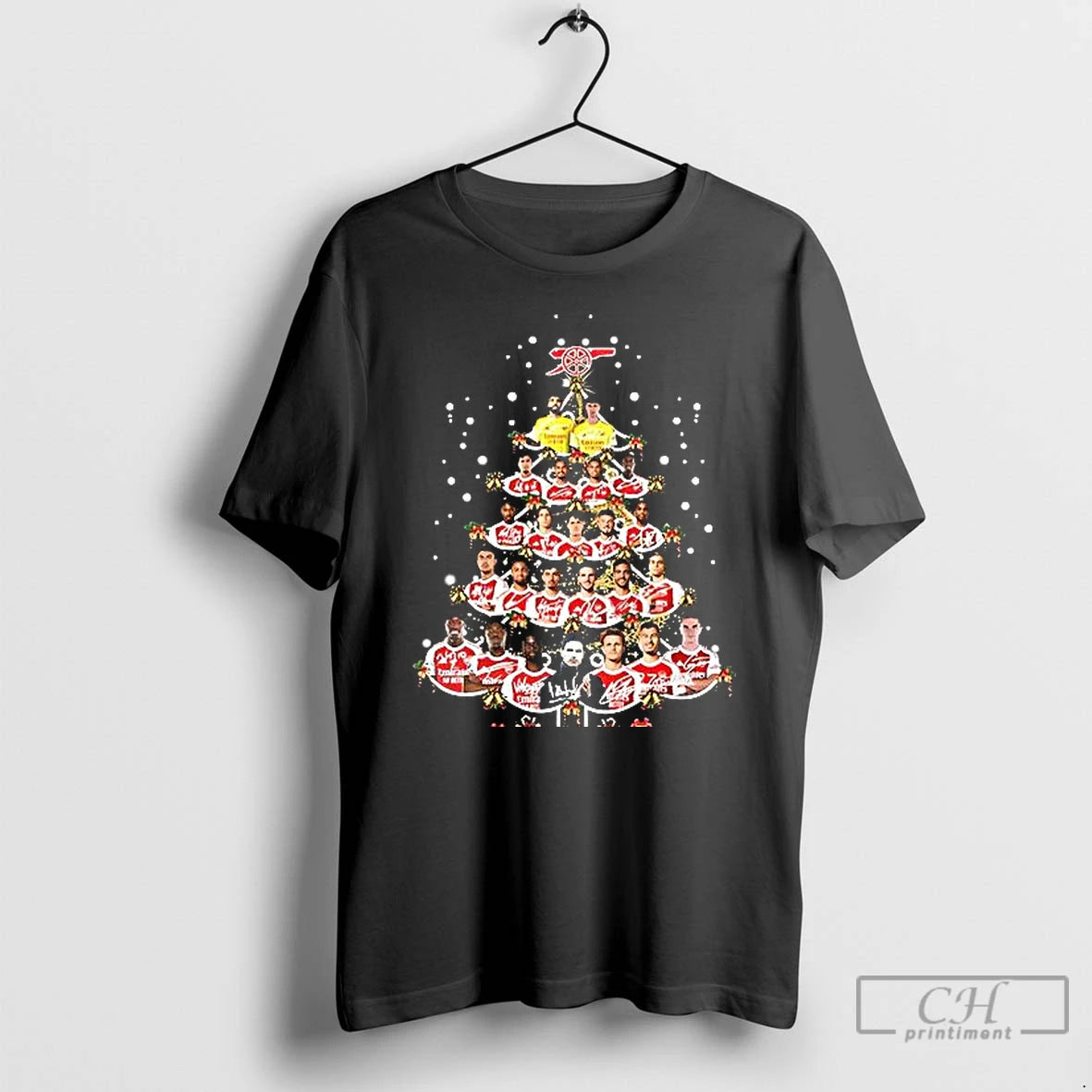 Premium Arsenal Fc Premier League Christmas Tree T Shirts - clothing by TeeHivey.com