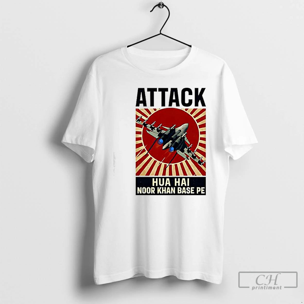 Premium Attack Hua Hai Noor Khan Base Pe - clothing by TeeHivey.com