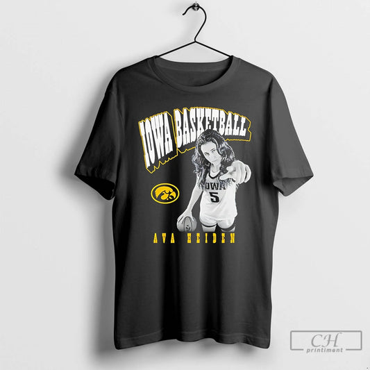 Ava Heiden Iowa Hawkeyes Illustrated - clothing by TeeHivey.com