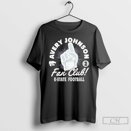 Premium Avery Johnson Fan Club Kansas State Wildcats T Shirts - clothing by TeeHivey.com