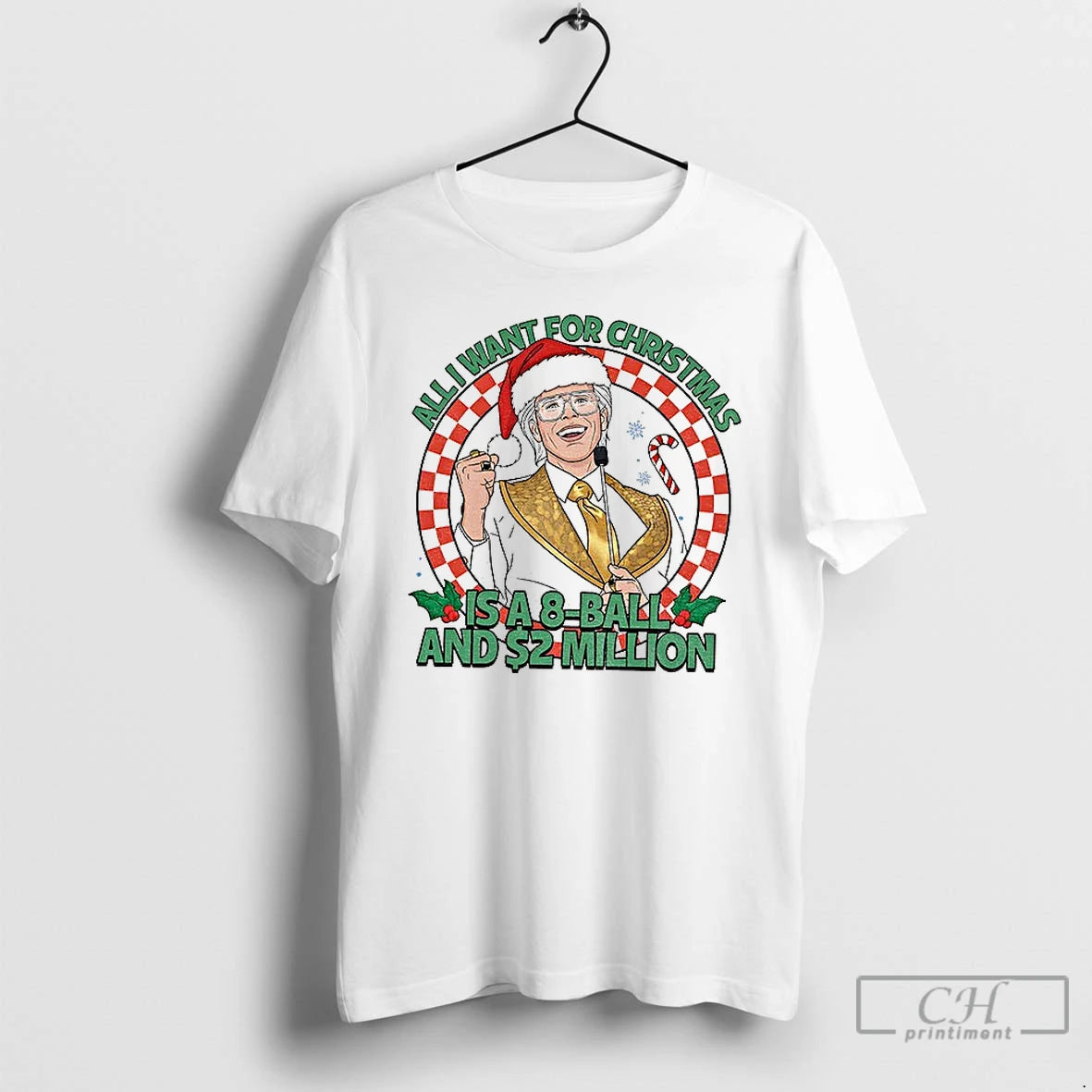 Premium Baby Billy 2025 Christmas All I Want For Christmas Is A 8 All And - clothing by TeeHivey.com