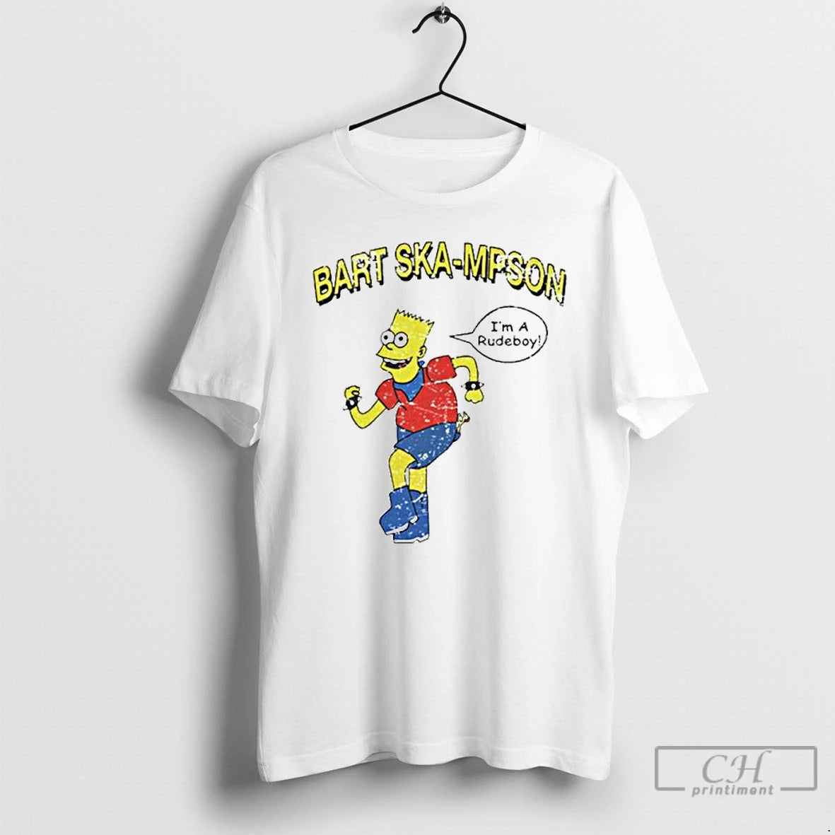 Premium Bart Ska Mpson Im A Rudeboy Ornaments T Shirts - clothing by TeeHivey.com
