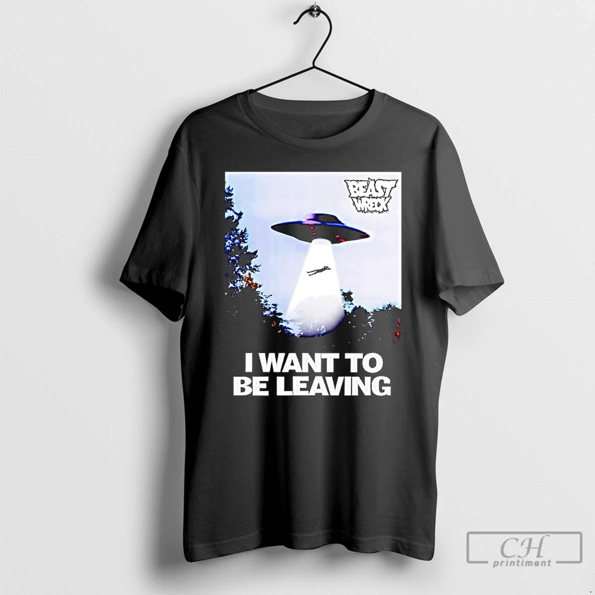 Premium Beastwreck I Want To Be Leaving - clothing by TeeHivey.com