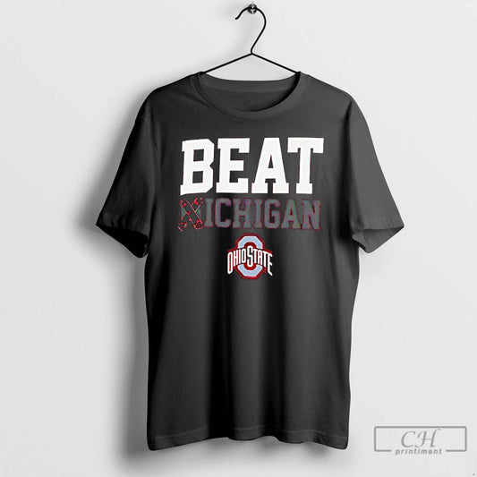 Premium Beat Xichigan With Ohio State Logo - clothing by TeeHivey.com