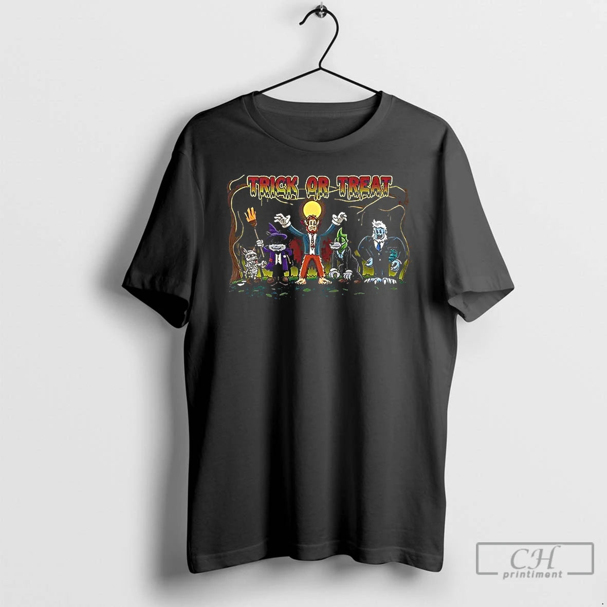Premium Bennie And Crew Trick Or Treat T Shirts - clothing by TeeHivey.com