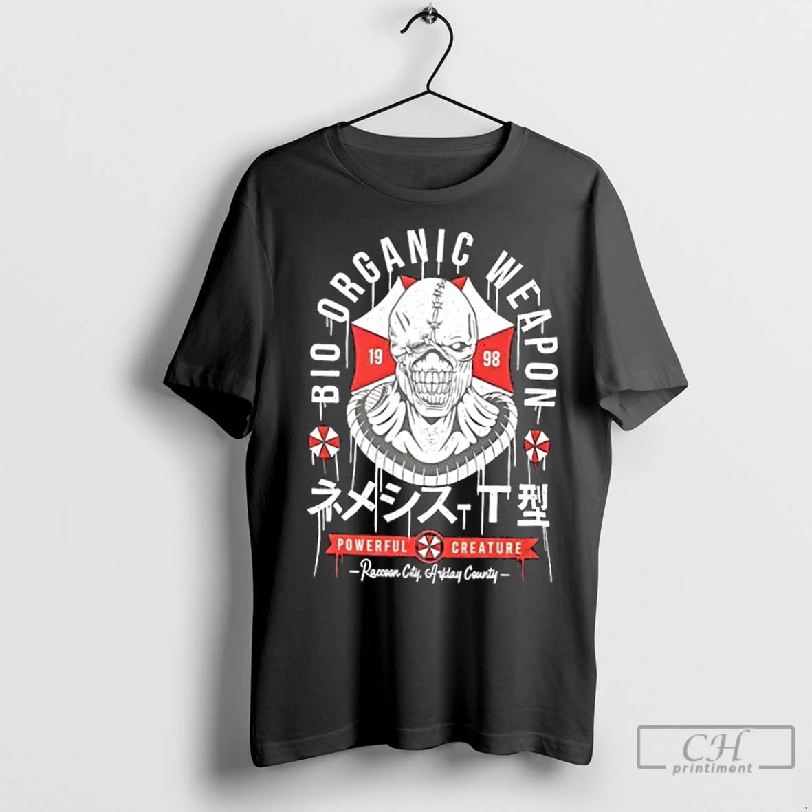 Premium Bio Organic Weapon Nemesis Creature Design - clothing by TeeHivey.com