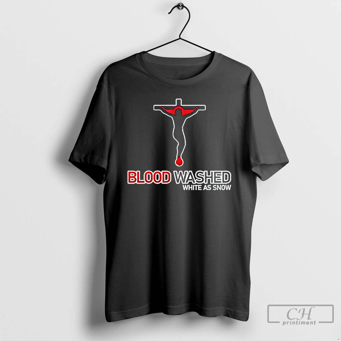 Premium Blood Washed White As Snow - clothing by TeeHivey.com