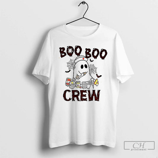 Premium Boo Boo Crew Halloween Nurse T Shirts - clothing by TeeHivey.com
