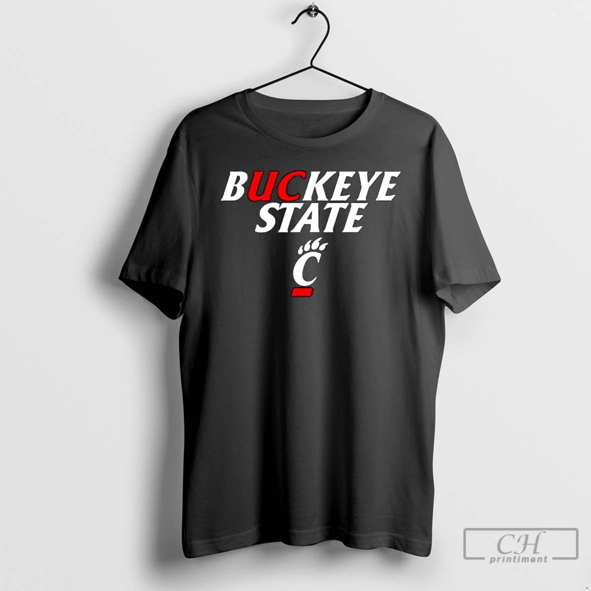 Premium Buckeye State Cincinnati Bearcats Logo Ornaments - clothing by TeeHivey.com