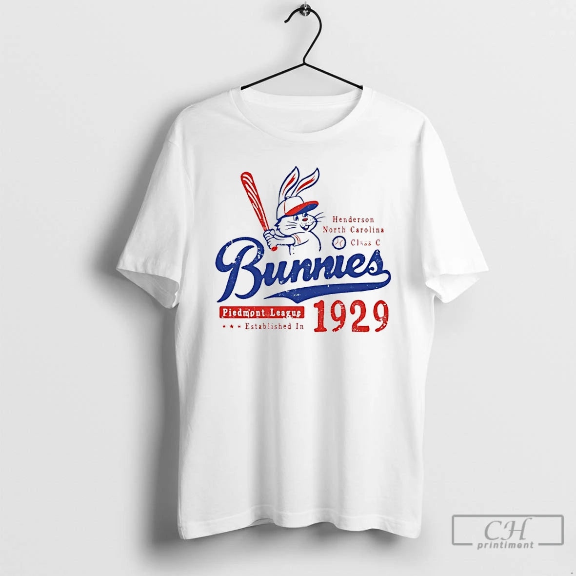 Premium Bunnies Henderson Bunnies North Carolina Defunct Baseball Teams Est 1929 - clothing by TeeHivey.com