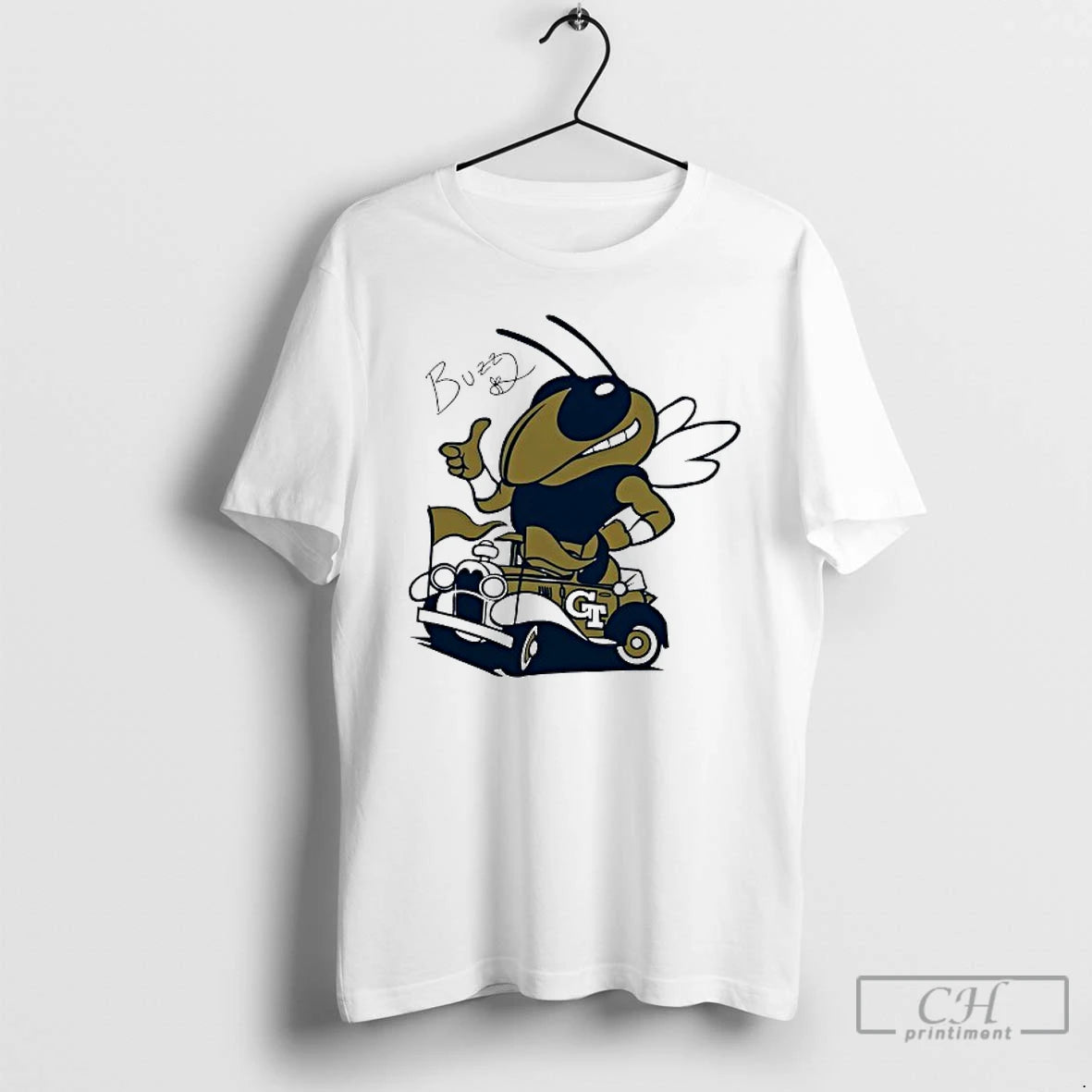 Premium Buzz Mascot Of Georgia Tech Yellow Jackets T Shirts - clothing by TeeHivey.com