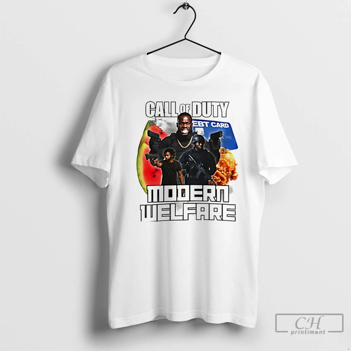 Premium Call Of Duty Modern Welfare Card Graphic Christmas - clothing by TeeHivey.com