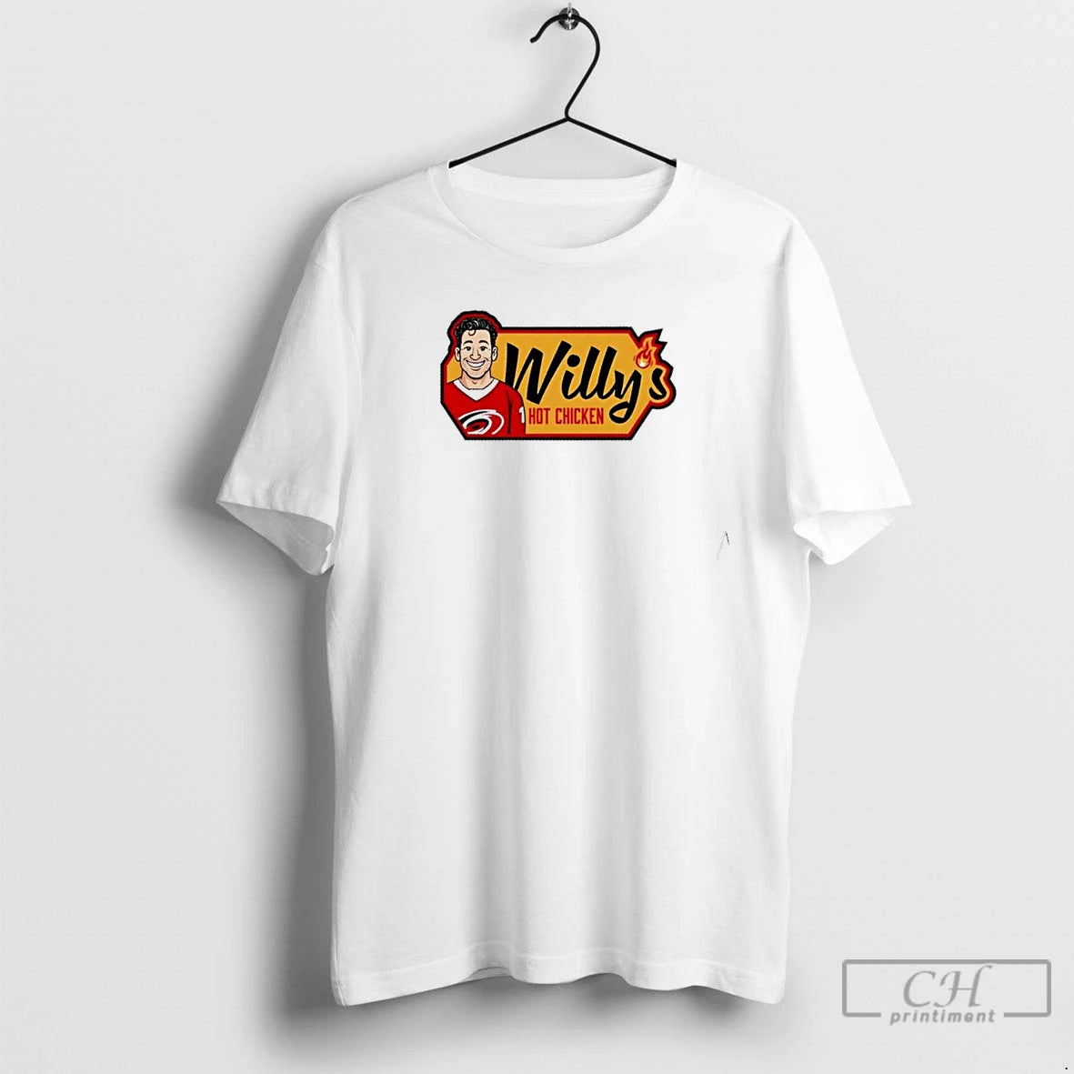 Premium Carolina Hurricanes Rod The Bod Willys Hot Chicken T Shirts - clothing by TeeHivey.com