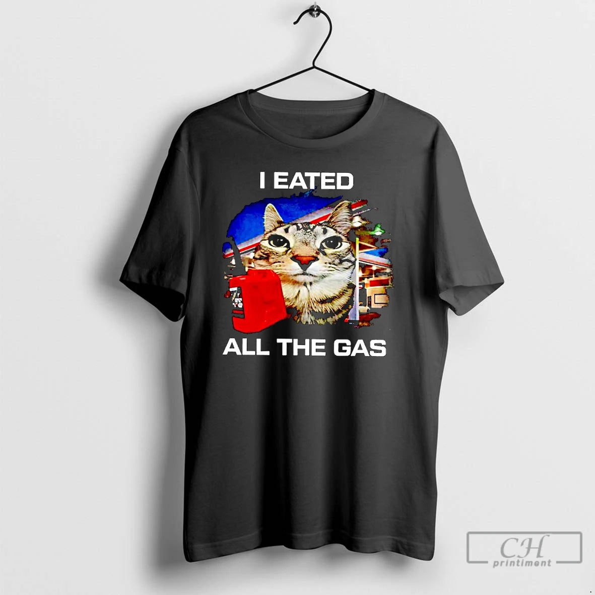 Premium Cat I Eated All The Gas Ornaments - clothing by TeeHivey.com