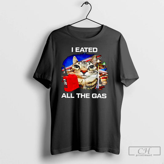 Premium Cat I Eated All The Gas Ornaments - clothing by TeeHivey.com