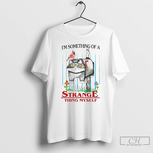 Premium Cat Im Something Of A Strange Thing Myself Ornaments - clothing by TeeHivey.com