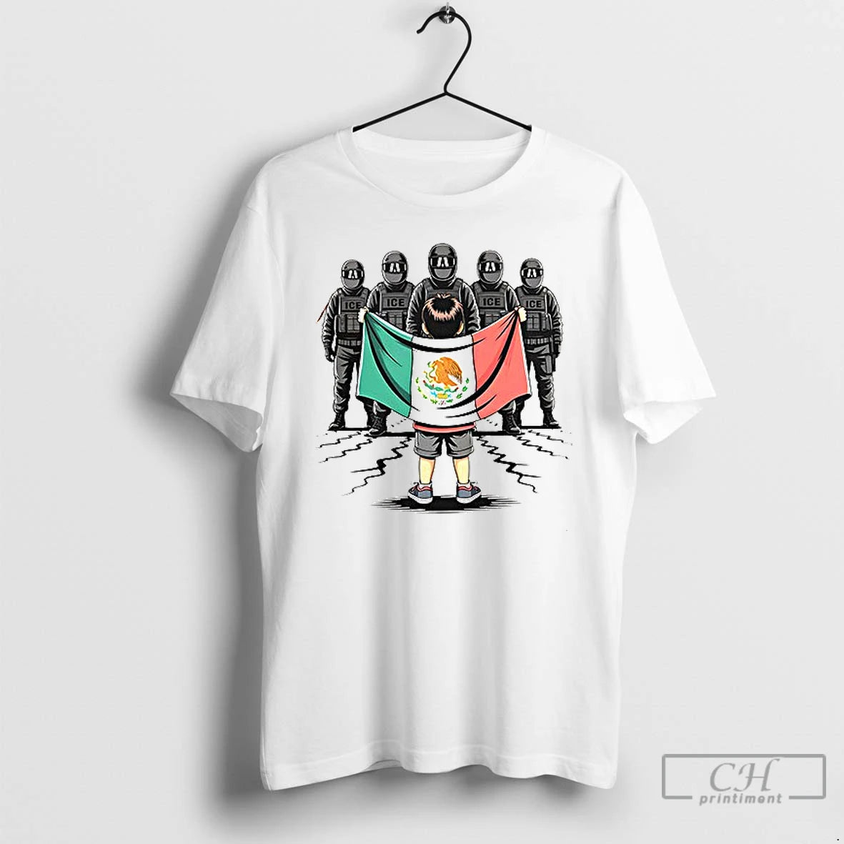 Premium Chinga La Migra Mexico Flag Anti Ice Ceramic Ceramic And Classic Dad Cap - clothing by TeeHivey.com