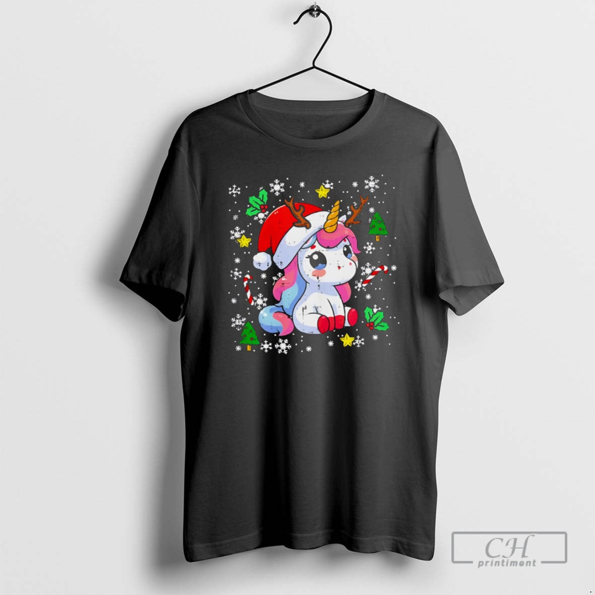 Premium Christmas Unicorn Cute Magical Xmas Shirt Sweater - clothing by TeeHivey.com